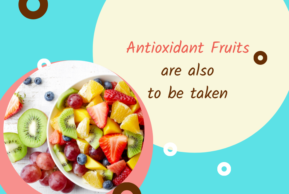 Antioxidant containing foods